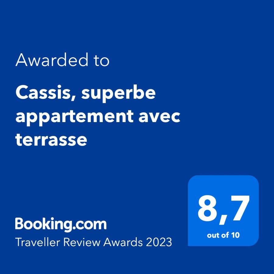 Cassis, Superbe Appartement Avec Terrasse 외부 사진